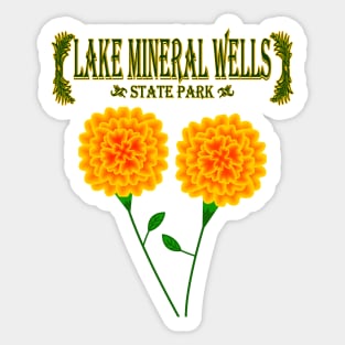 Lake Mineral Wells State Park Sticker